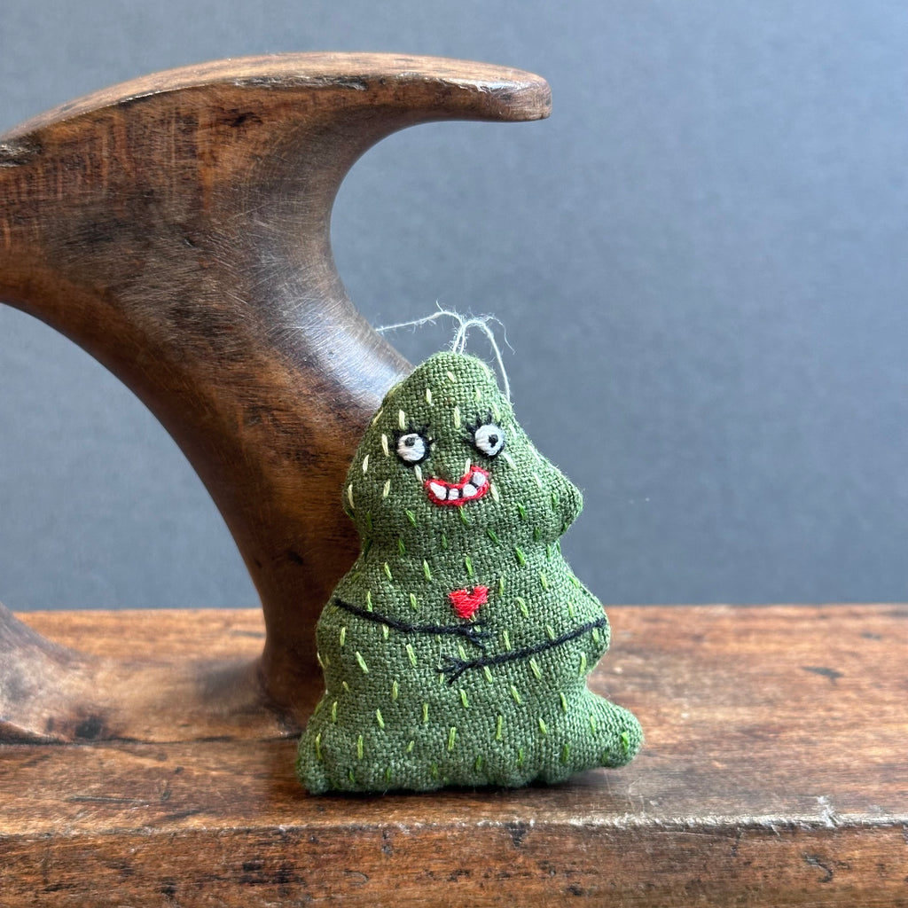 Hand Stitched - Christmas Tree