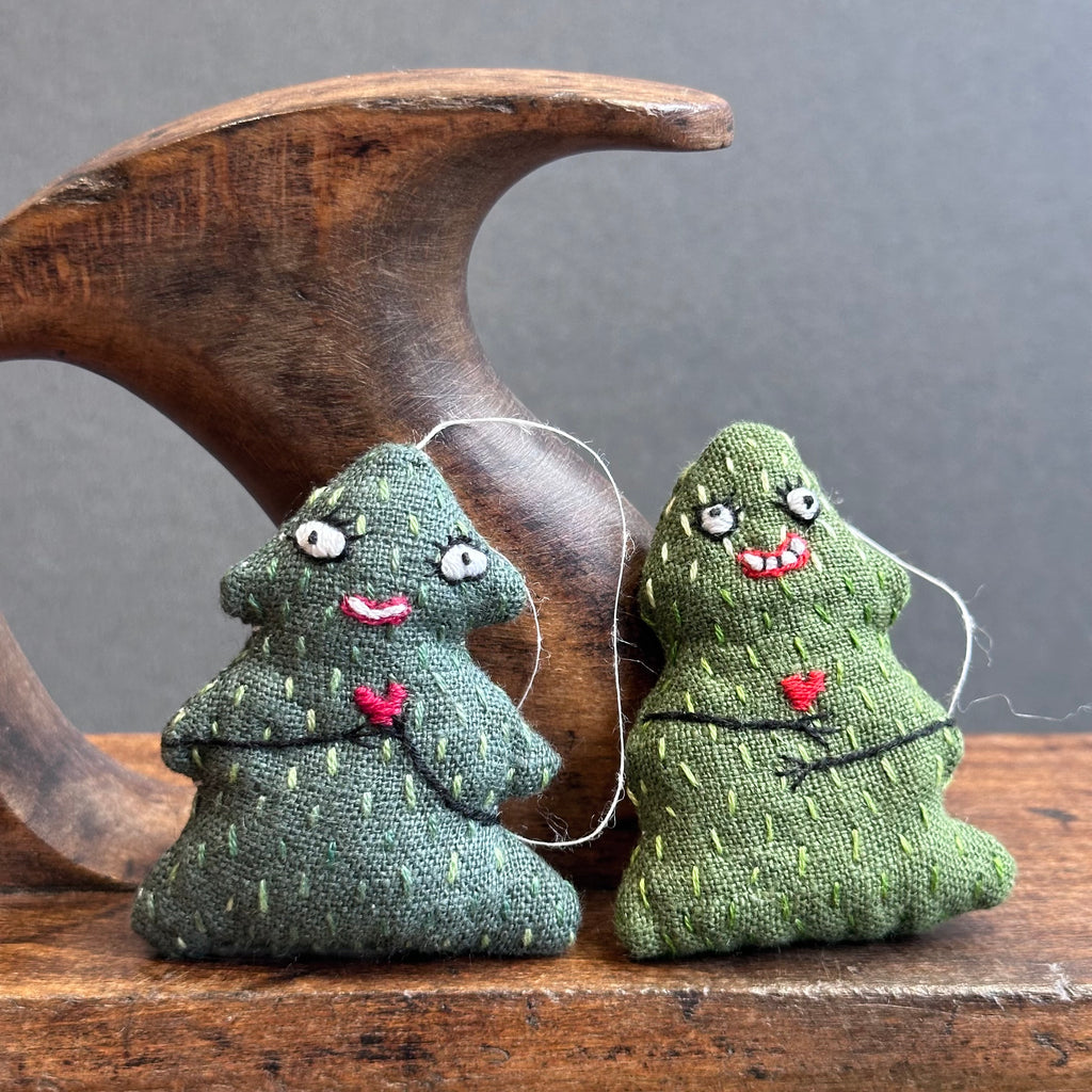 Hand Stitched - Christmas Tree