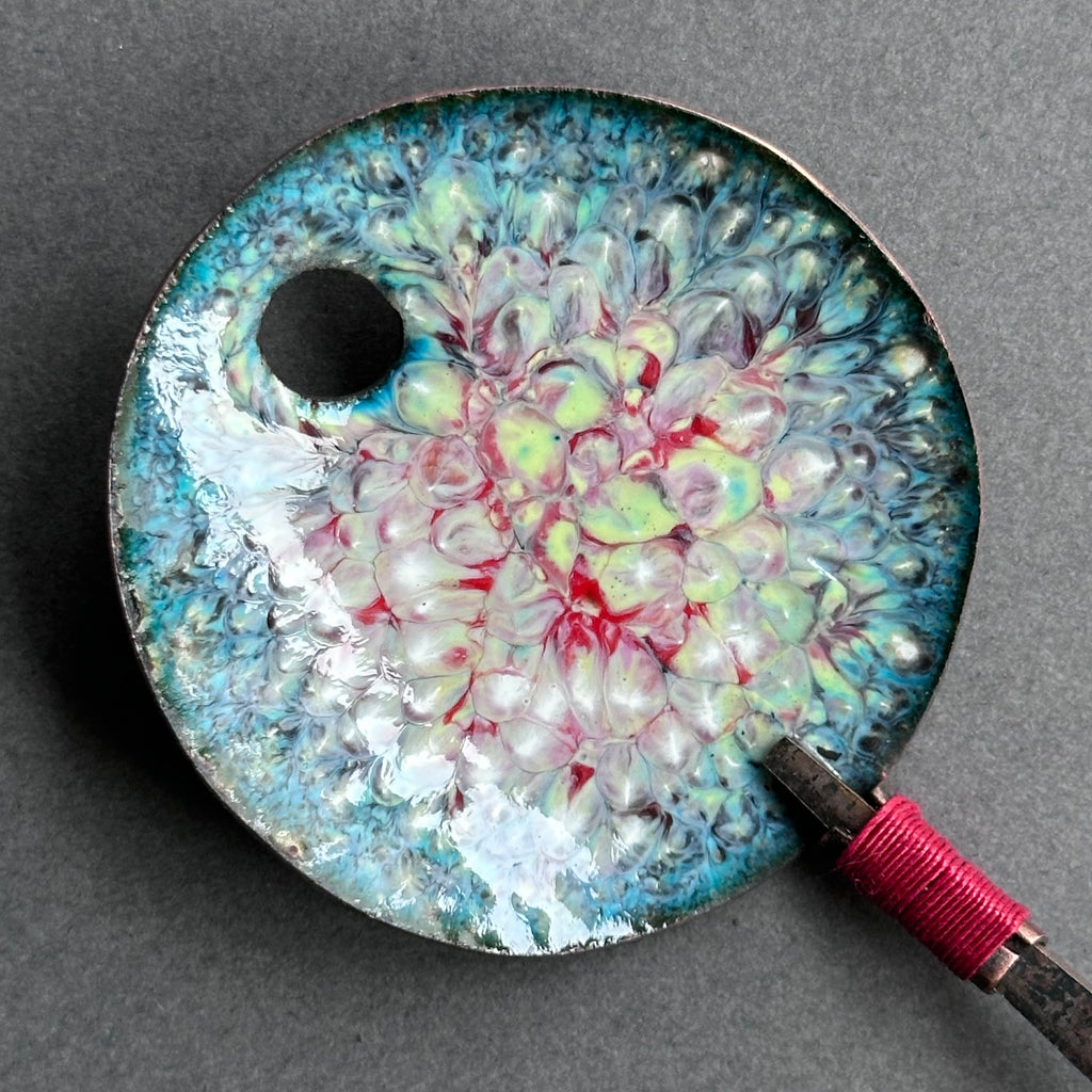 Decorative Enamel Spoon 'Flat Nail’