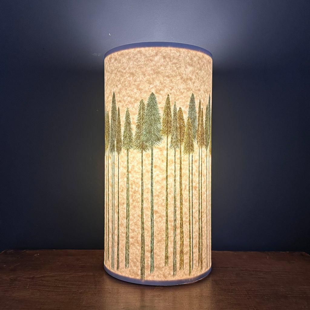 Medium Lamp 'Green Trees’