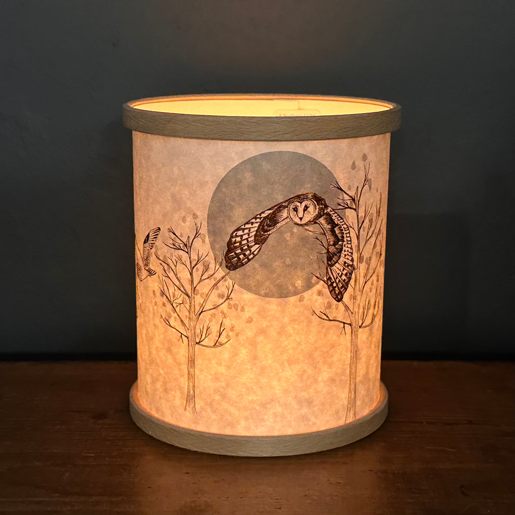 Candle Cover 'Flying Owl’