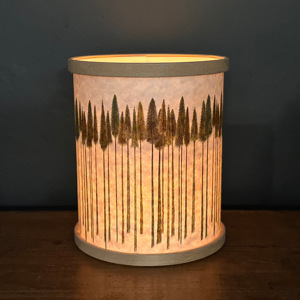 Candle Cover 'Green Trees'