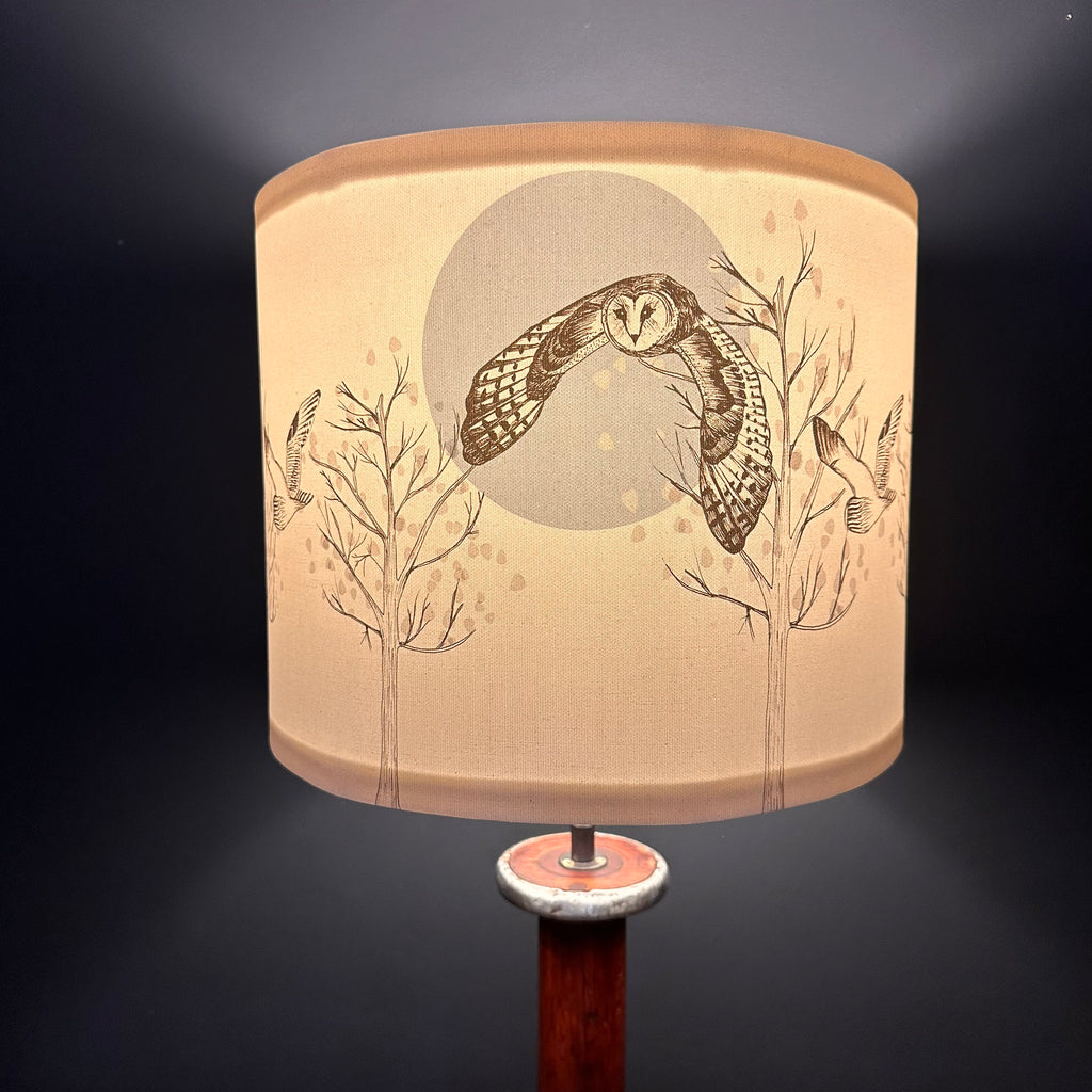30cm Lamp Shade 'Flying Owl'
