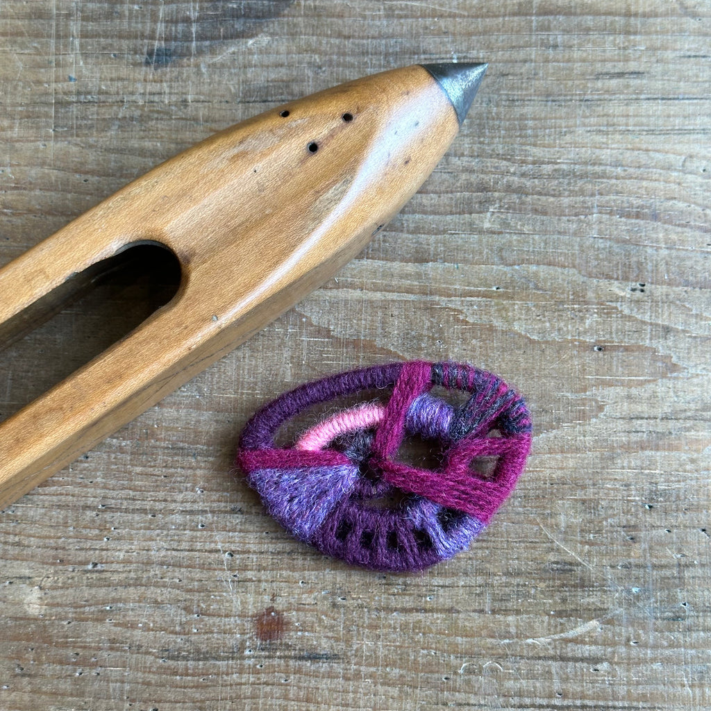 Shetland Wool Pebble Brooch Kit