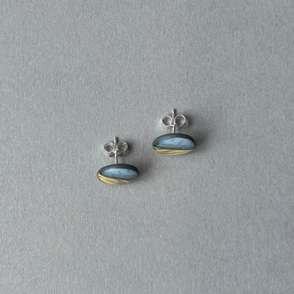 Elements ‘Skyline’ Porcelain Stud Earrings