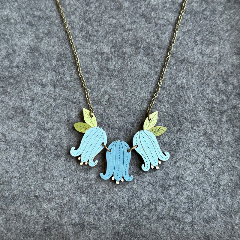In Bloom Necklace ‘Bluebell’