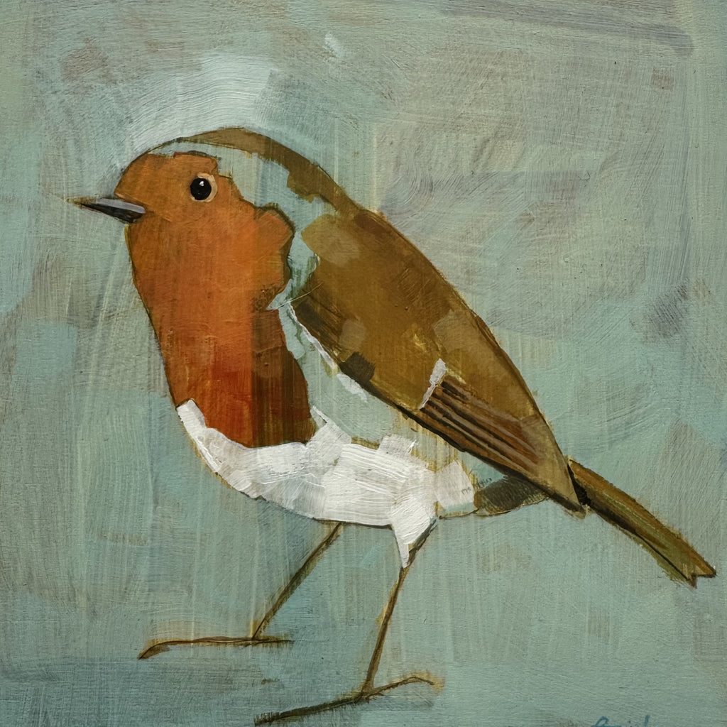 Acrylic on Board - ‘Robin’