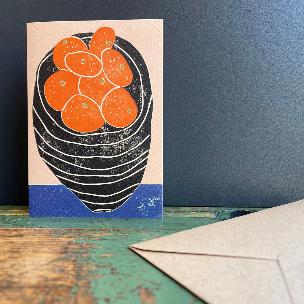 Art Card ‘Still Life, Bowl of Oranges’