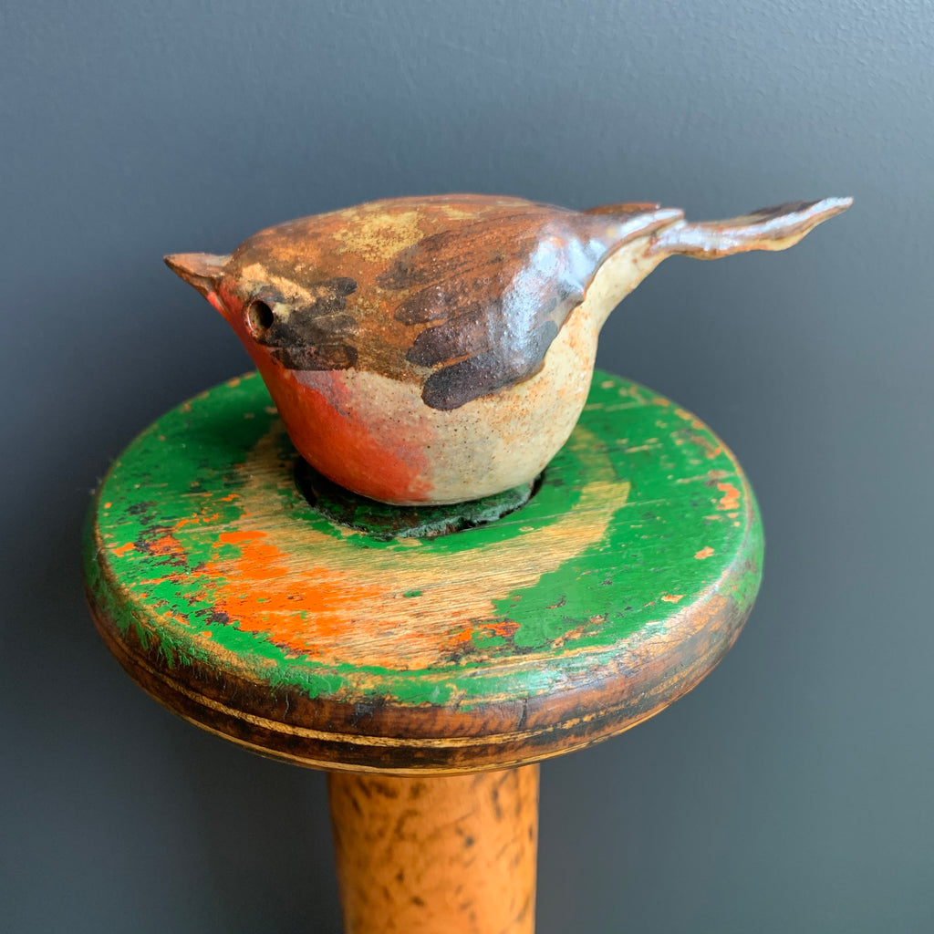Stoneware Bird ‘Robin’