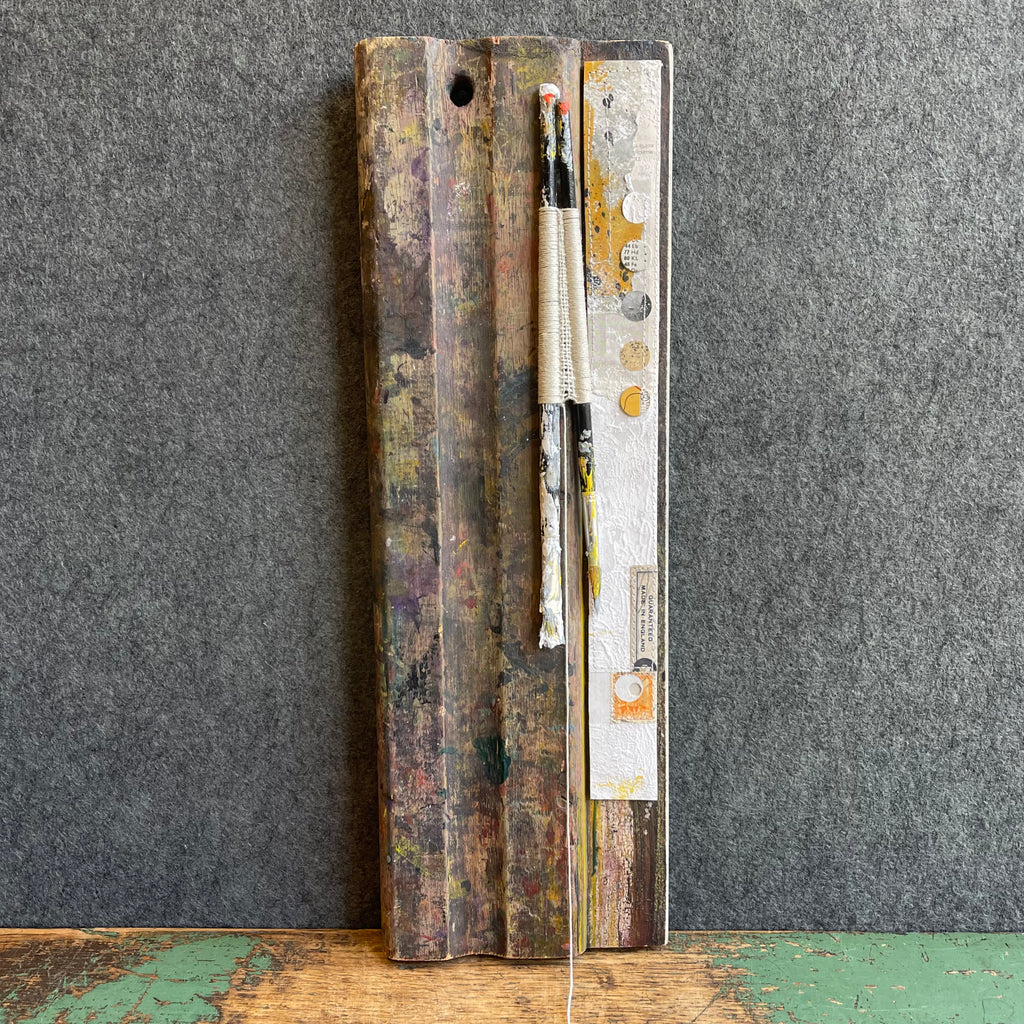 Mixed Media - Squeegee Assemblage