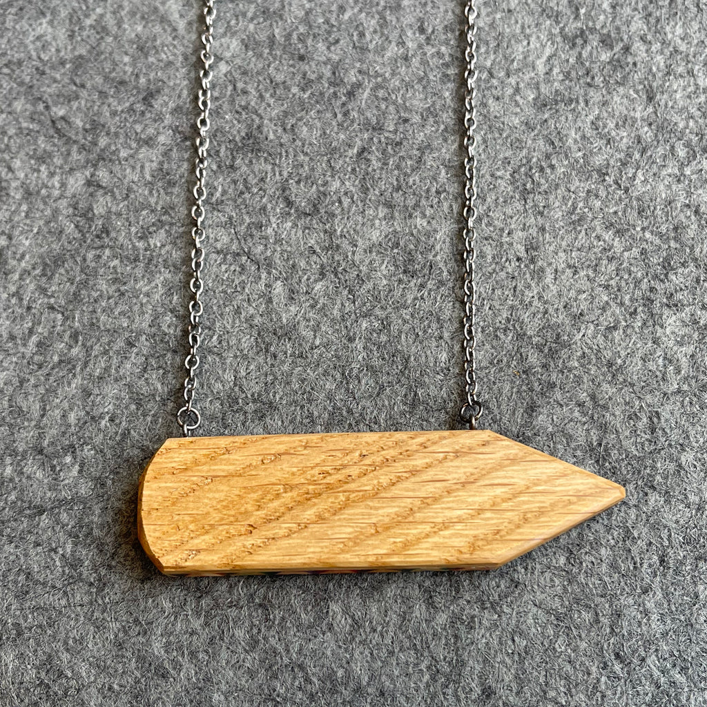 Pencil Shaped Necklace