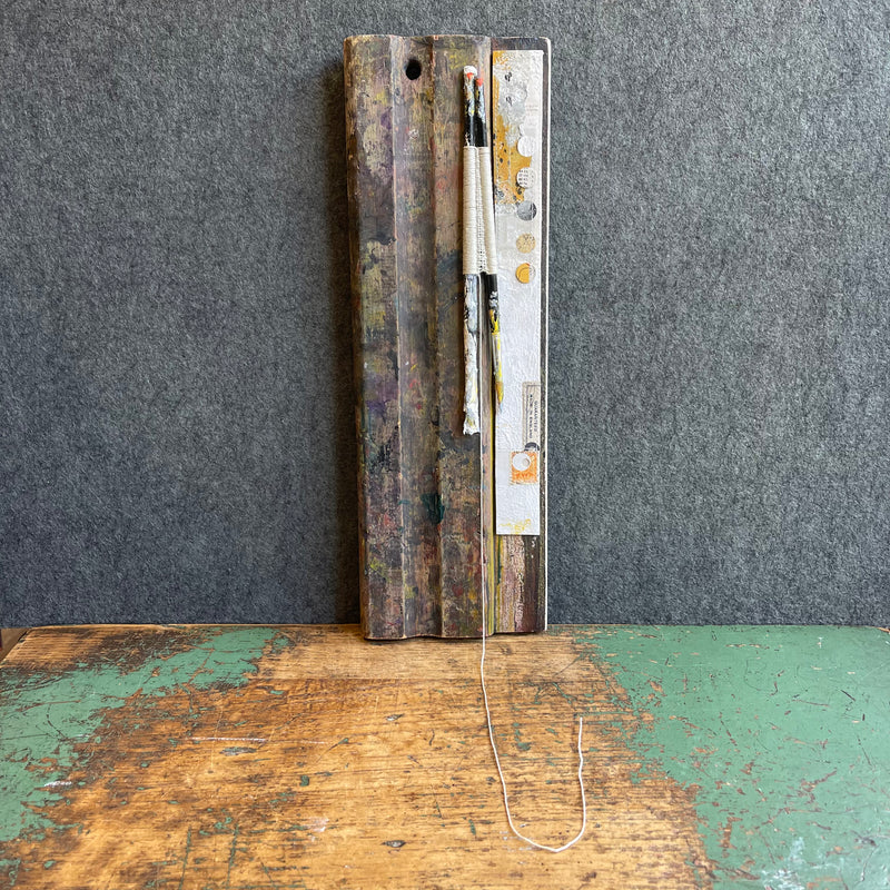 Mixed Media - Squeegee Assemblage