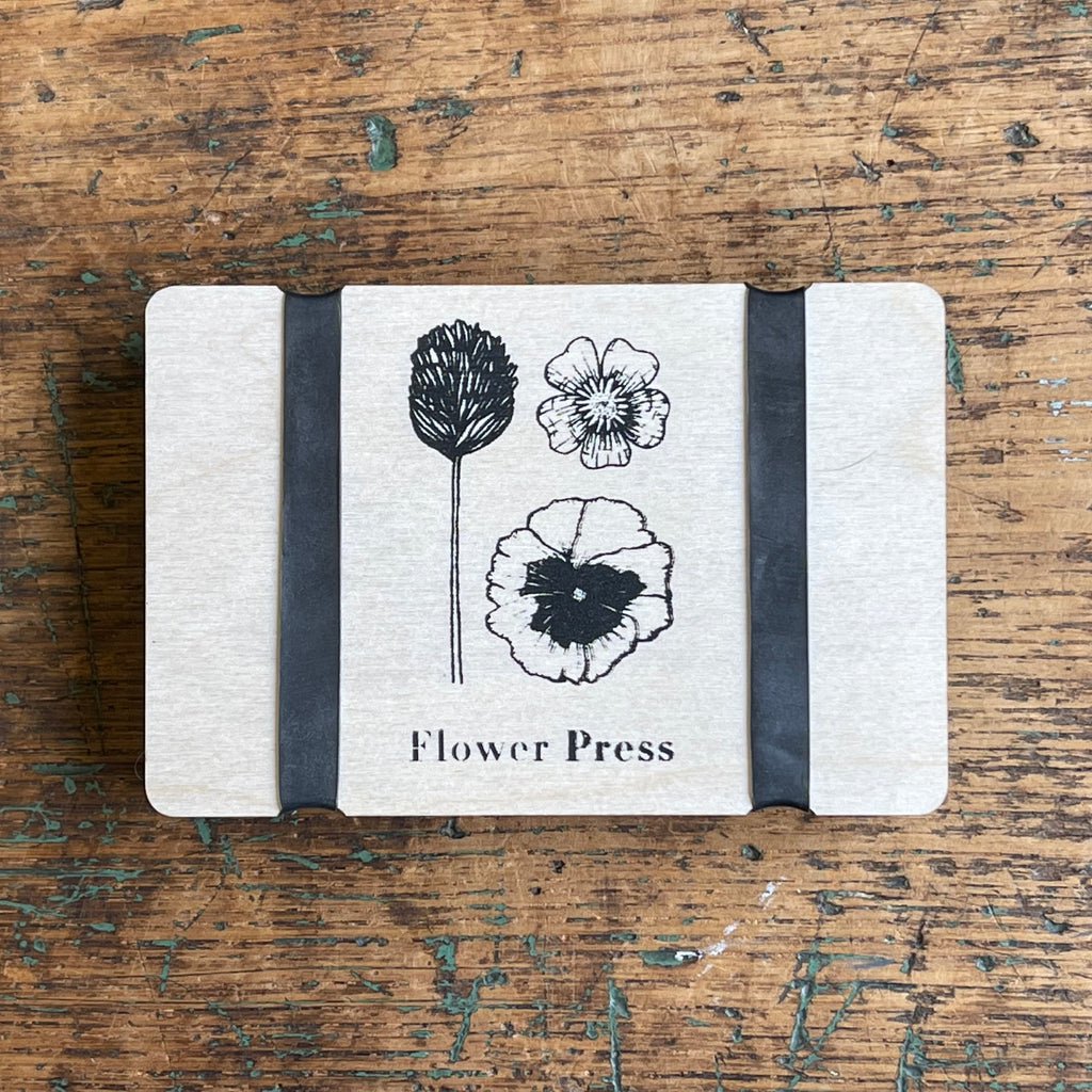 Pocket Flower Press ‘Line’