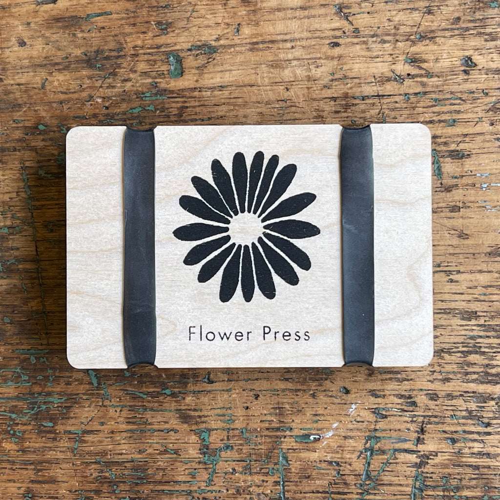 Pocket Flower Press ‘Silhouette’