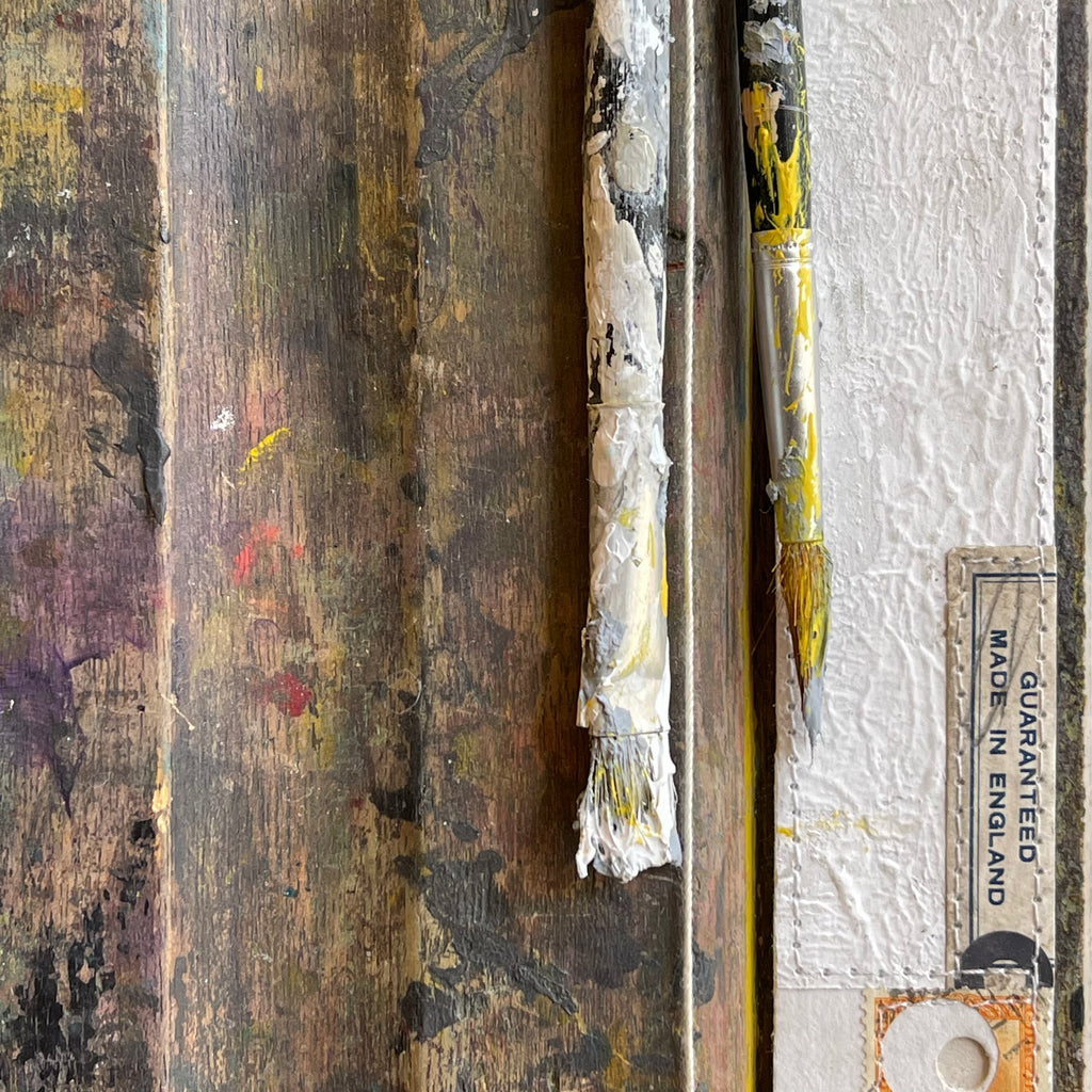 Mixed Media - Squeegee Assemblage